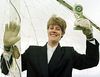 Katherine Copley > Kat with "Best Goalkeeper" trophy from Highfield Cup May 2000