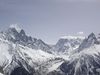 Katherine Copley > Aiguille du Dru and Mer de Glace from Flegere