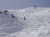 Katherine Copley > Paula on the Chamois "piste" at Grand Montets