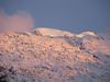 Katherine Copley > Mont Blanc and the Bossons glacier at sunset