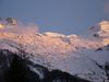 Katherine Copley > Mont Blanc and the Bossons glacier at sunset