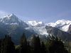 Katherine Copley > Aiguille du Midi, Mont Blanc and Bossons Glacier in summer
