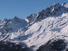 Katherine Copley > View of Flegere from Grands Montets