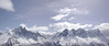 Katherine Copley > View across valley from Flegere
