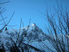 Katherine Copley > Early morning at Brevent, looking up to the Aiguille du Midi